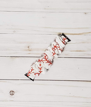 Load image into Gallery viewer, Baseball &amp; Softball scrunchie watchbands