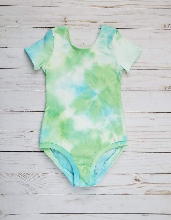 Peace, Love & Tie Dye Short Sleeved Leo