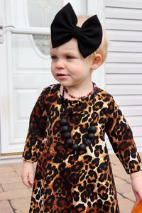 Be Wild Long Sleeved Tee Shirt Dress