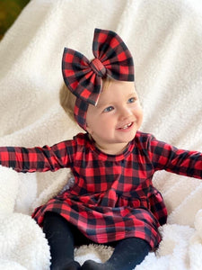Buffalo Plaid Headwraps (Two Color Options Available)