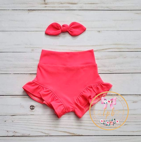Peace, Love & Tie Dye Ruffled Bummies