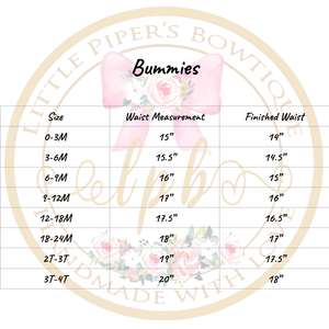 Mystery Floral Bummie & Bow Sets
