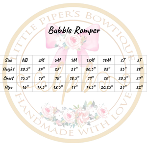 Short & Long Sleeved Bubble Rompers