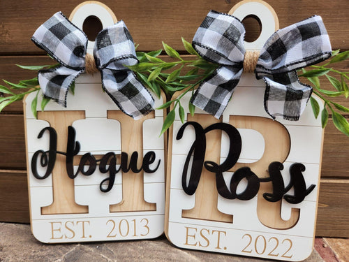 Farmhouse Personalized Cutting Board