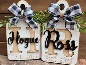 Farmhouse Personalized Cutting Board