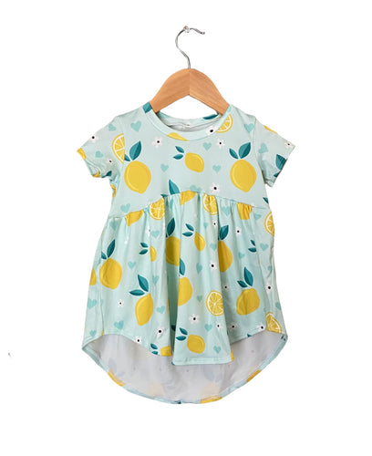Lemon High Low Tunic