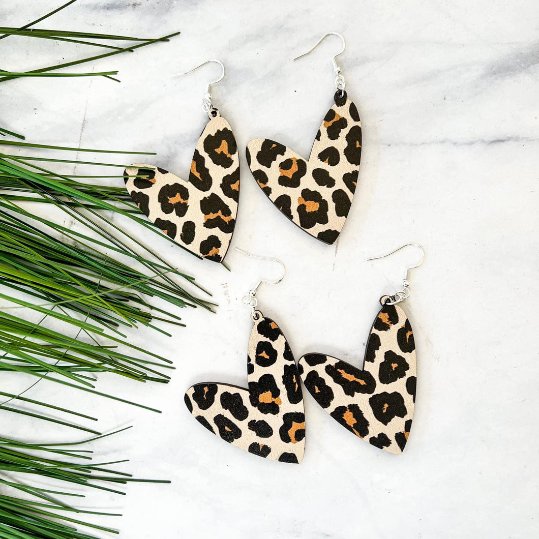 Wild Thing - Cheetah Earrings