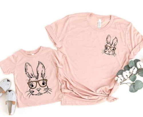 Mommy & Me Bunny Sunglasses Tees
