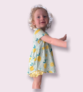 Lemon High Low Tunic