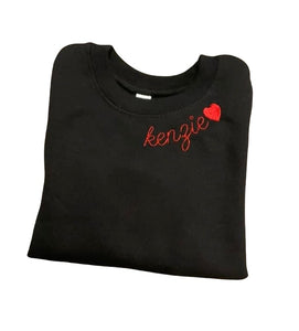 Personalized Embroidered Sweatshirts