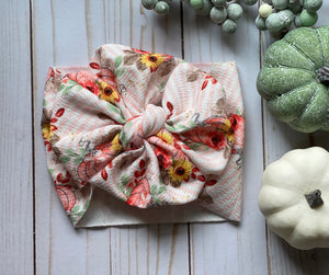 Autumn Harvest Big Bow Messy Bows