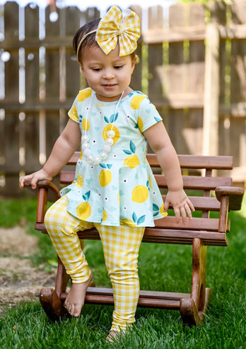 Lemon Peplum