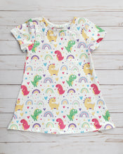 Load image into Gallery viewer, Dinomite Tee Shirt Dress
