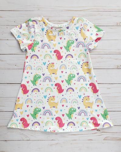 Dinomite Tee Shirt Dress