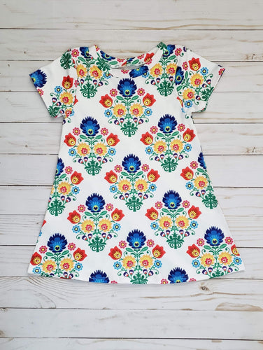 Fiesta Floral & Fiesta Tee Shirt Dress
