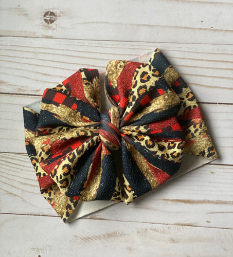 Deck the Halls Big Messy Headwraps (8 available print options)