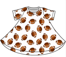 Load image into Gallery viewer, Touch Down Tee Shirt Dress (Long &amp; Short sleeved)