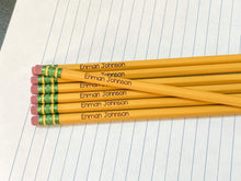 Load image into Gallery viewer, Personalized Pencils