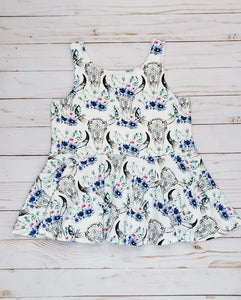 Boho Sleevless Peplum