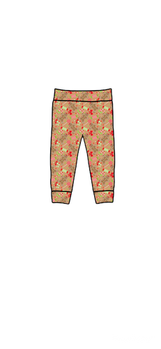 Gingerbread Leggings