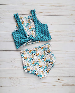 Reversible Swim Top