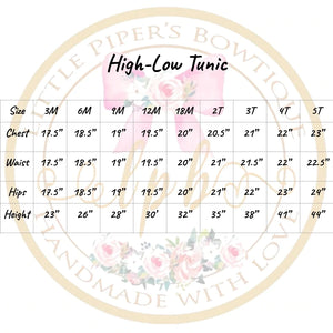 Lemon High Low Tunic