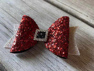 Santa Buckle Bow