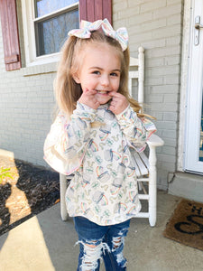 Ruffled Oversize Tee