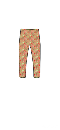 Gingerbread Mommy Leggings