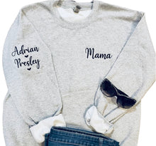 Load image into Gallery viewer, Adult Embroidered Custom Crewneck Sweatshirt