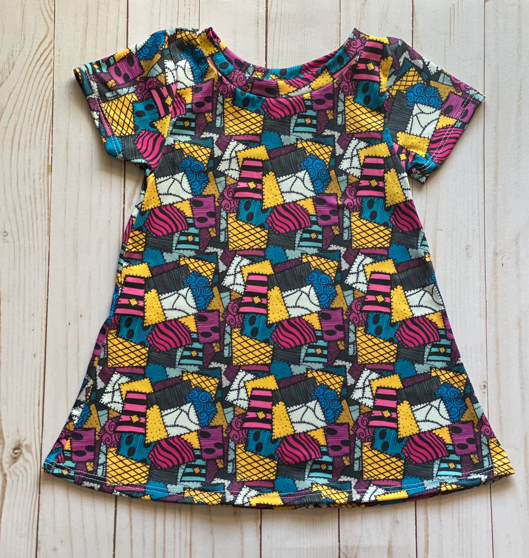 Sally Short Sleeved Tee Shirt Dress