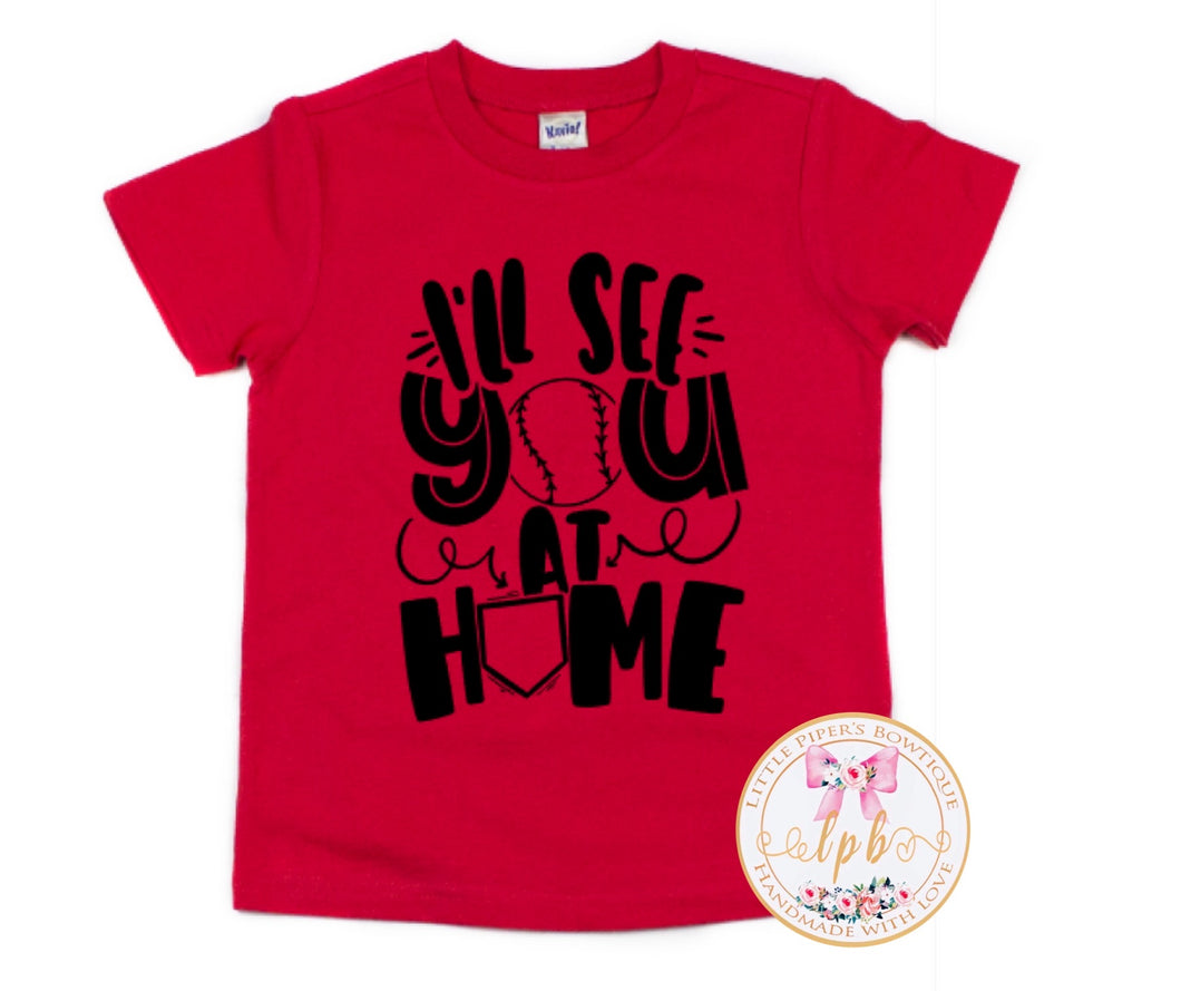 I’ll See You At Home Tee (Youth)