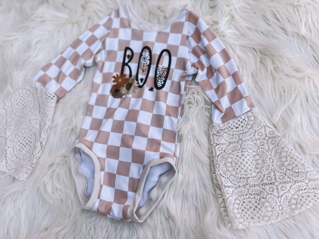 Spooky Bell Sleeved Leos