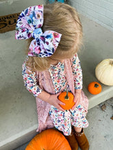 Load image into Gallery viewer, Fall Floral BB Clips, BB Nylon &amp; Piggies